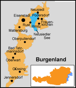 Burgenland Map