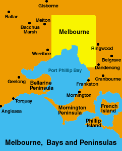 Central Victoria Map