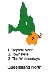 North Queensland Map