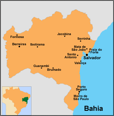 Bahia Map