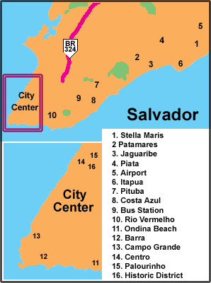 Bahia Map