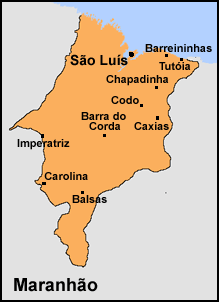 Maranhão Map