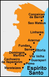 Espírito Santo Map