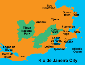 Rio de Janeiro  Map