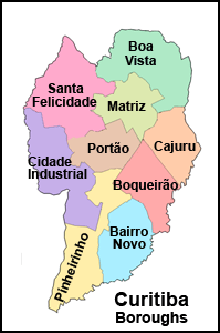Paraná  Map
