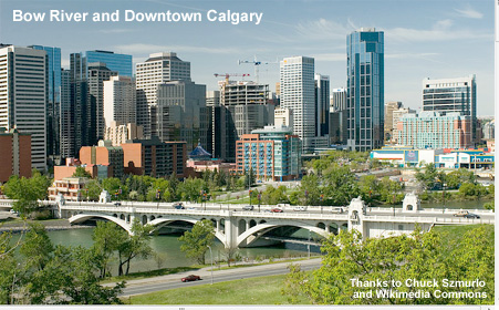 Calgary  Map