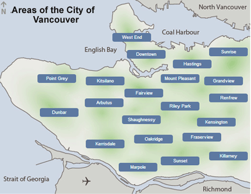 Greater  Vancouver Map