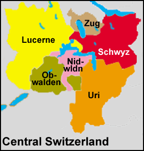 Central Region Map