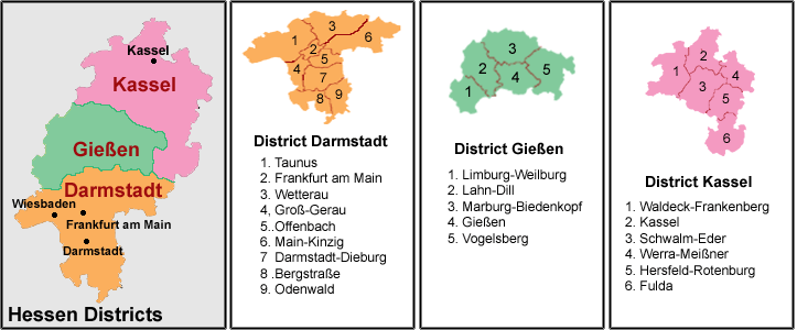 Hessen Map