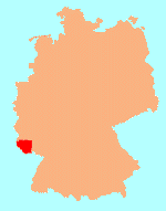 Saarland Map