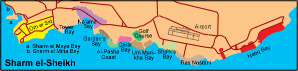 Red Sea Riviera Map
