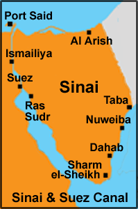 Red Sea Riviera Map