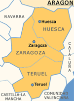 Aragon Map