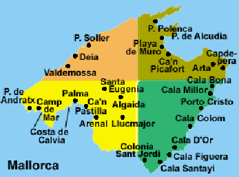 Balearic Islands Map