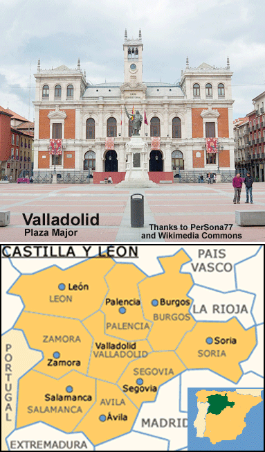 Castile -Leon Map