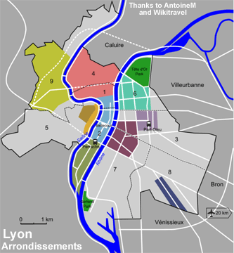 Rhône (69) Map