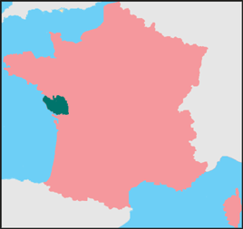 Vendée (85)  Map