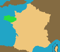 Bretagne Map