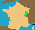 Franche-Comté Map