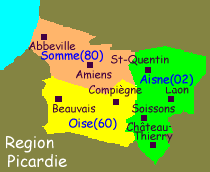 Picardie Map