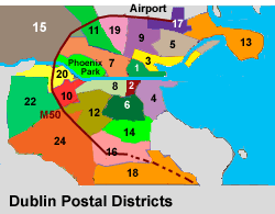 Greater Dublin Area Map