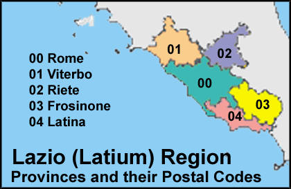Latium Map