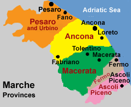 Marche Map