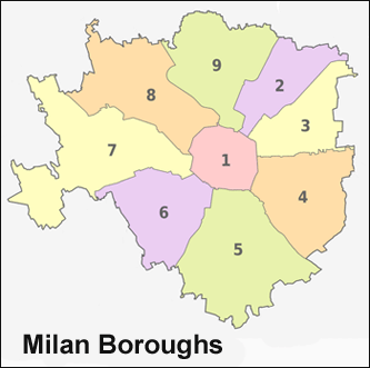 Lombardy Map
