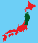 Tohoku Region Map