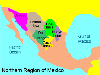 Northern Region Map