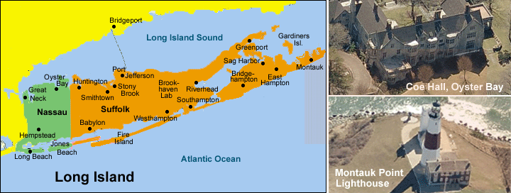 Long Island Map