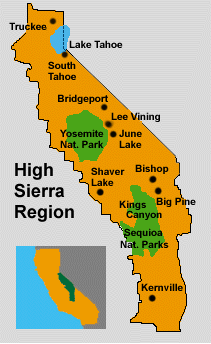 High Sierra Map