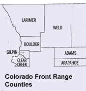 Front Range Map