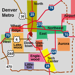 Denver Metro Map