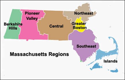 Massachusetts Map