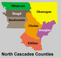 North Cascades Map