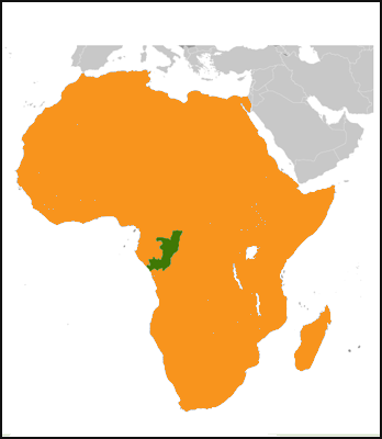 Republic of the Congo Map