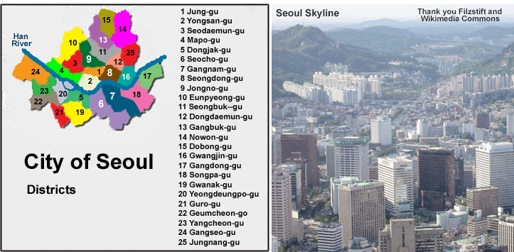Korea (South) Map